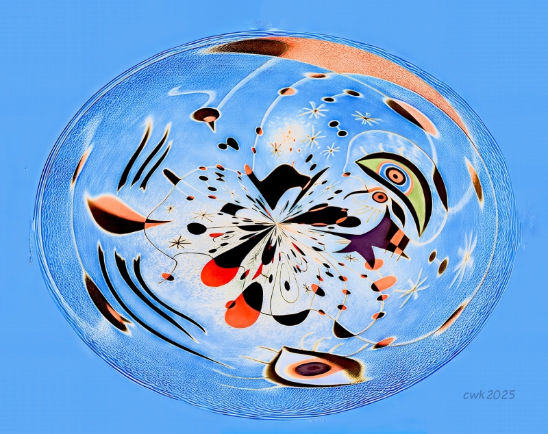 Popping Eyeballs by artist Charlie Kreitler